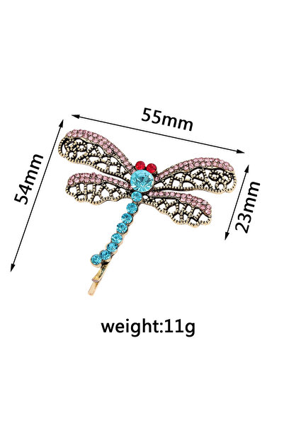 BANDAI XZ1085 Cartoon Dragonfly Hairpin Hair Clips Barrettes For Women Fashio...