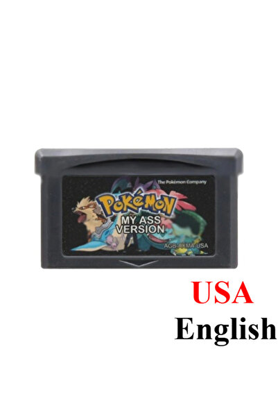 BANDAI خرطوشة لعبة بوكيمون GBA My Ass Pokémon FireRed LeafGreen Ruby Sapphire...
