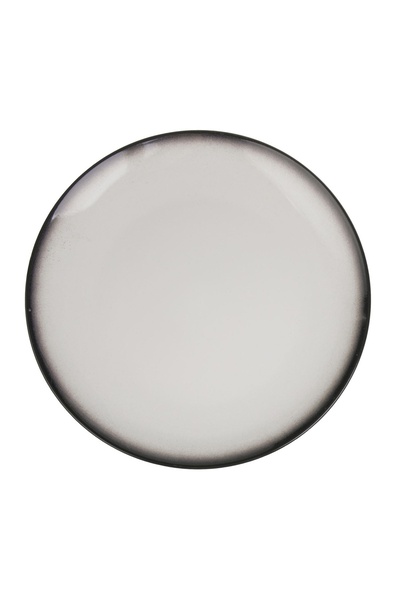 OEM Farfurie Intinsa Ceamica Neagră Stone Effect Ø27cm – practice pentru serv...