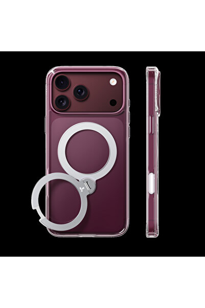 TORRAS Ostand Q3 Spin Case for iPhone 18 Pro Clear
