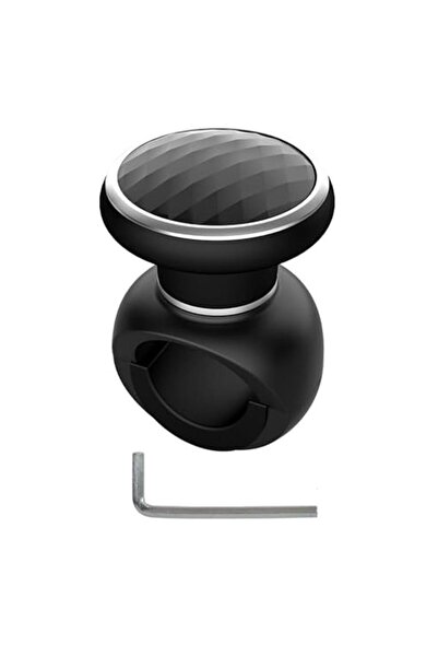 Choice black Car Steering Wheel Knob Spinner ABS And Premium Fit For Cars Tru...