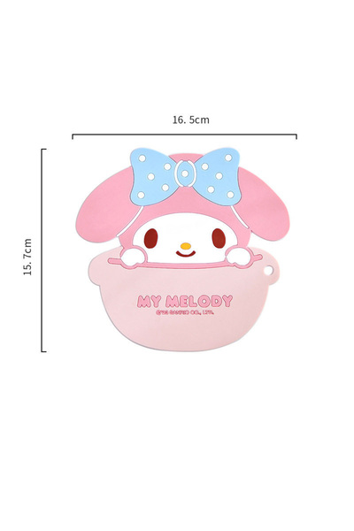 Miniso Melody Silicone Heat Resistant Table Mat Non Slip Anti Scald Bowl Cup ...