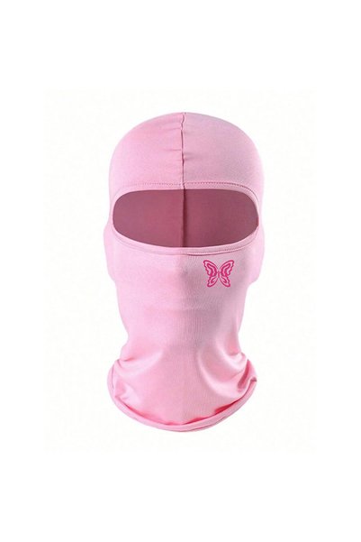 Choice Pink Musion Balaclava Hat Mask Motorcycle Breathable Butterfly Origina...