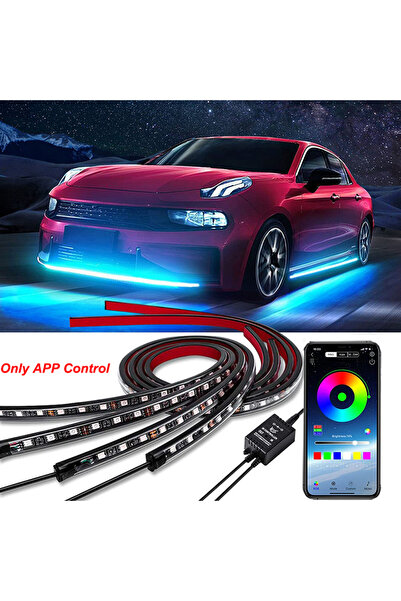 Choice شريط إضاءة LED مرن مقاوم للماء بطول 120 سم و150 سم، إضاءة نيون RGB للس...