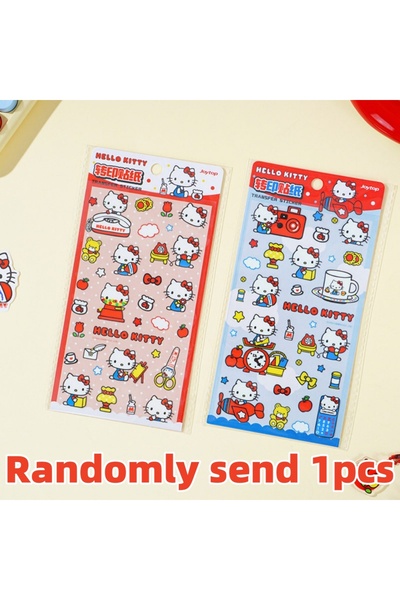 JOY TOP Joytop Randomly send 1pcs Genuine Hello Kitty Transfer Stickers Carto...