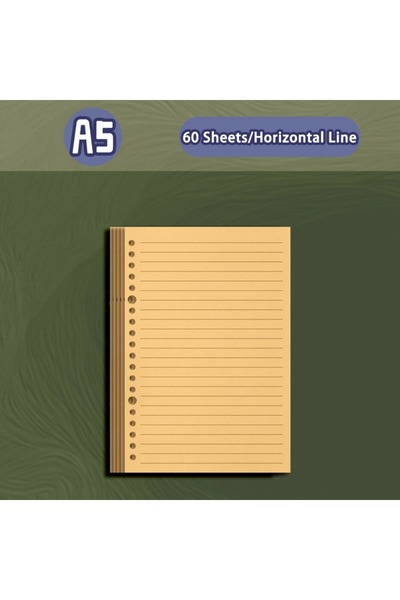 Choice دفتر ملاحظات A5/A6 بتصميم عتيق، غلاف جلد صناعي قابل للفصل، دفتر يوميات...