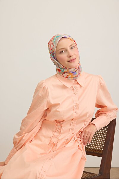Silk Home Summer Breeze Geometric Orange