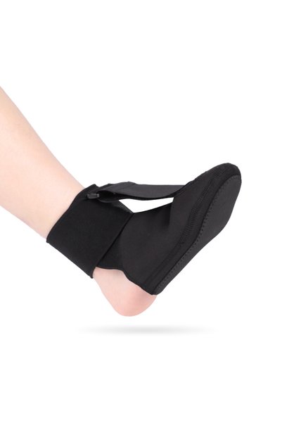 Choice S Black 1pc Adjustable Foot Drop Ankle Brace Orthotic Splint – Night S...