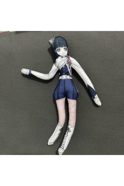 BANDAI One Size 5 Demon Slayer Akaza Posable Plush Doll with Built-in Wire, F...