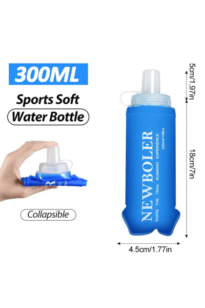 Choice 300ML NEWBOLER 300/500/700ML Water Bottle TPU Folding Soft Bottle Outd...