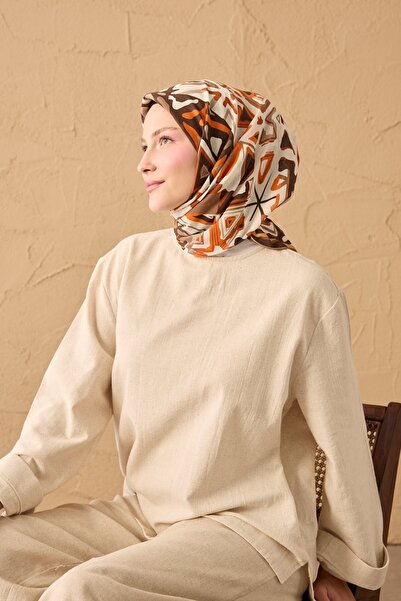 Silk Home Summer Breeze Geometric Orange