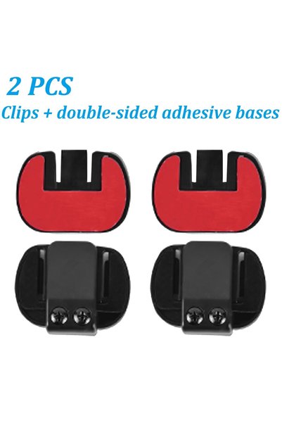 Choice 2pcs Clips with Base 2PCS for EJEAS V6 Pro/3.5mm V4 PLUS Mounting Clip...