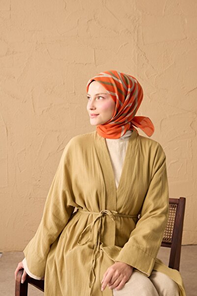 Silk Home نسيم الصيف أوربان سترايب أورانج