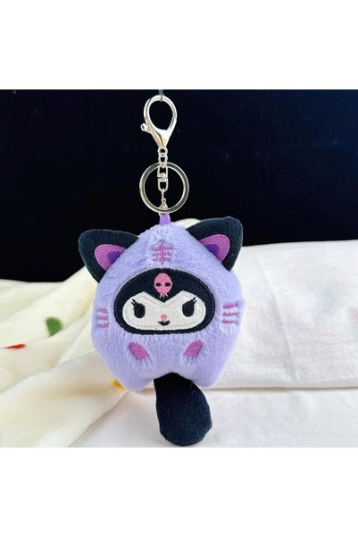 Choice 2 Cute Plush Pendant Doll Keychain Bag Pendant Grab Machine Doll Acces...