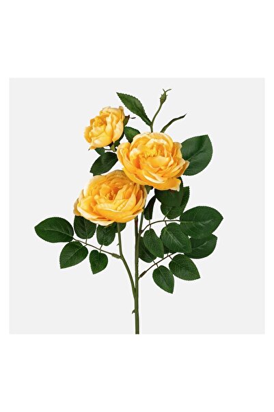 OEM Floare Artificiala Camelia Galbena 63cm – accent decorativ pentru casă și...