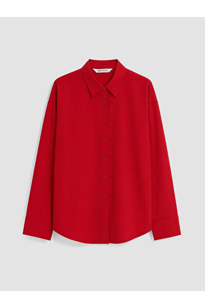 LC Waikiki Oversize Poplin Women's Shirt