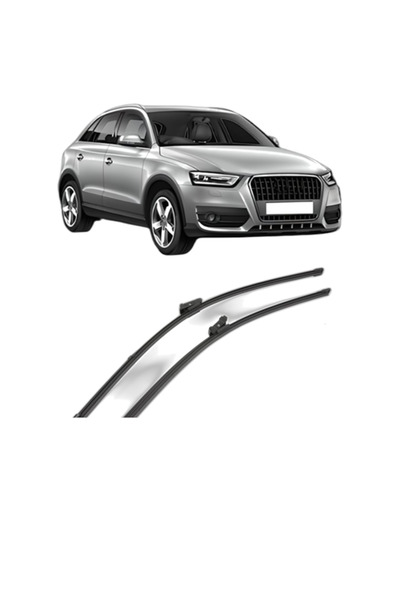 VALEO Set of car wipers AUDI Q3 (8UB, 8UG) 2011-2018, for windshield, Silenci...