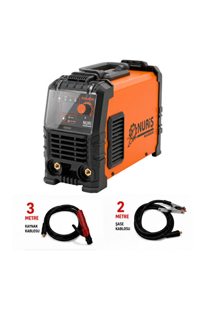 NURİŞ MA200E İnverter Kaynak Makinesi 200A Yeni Model