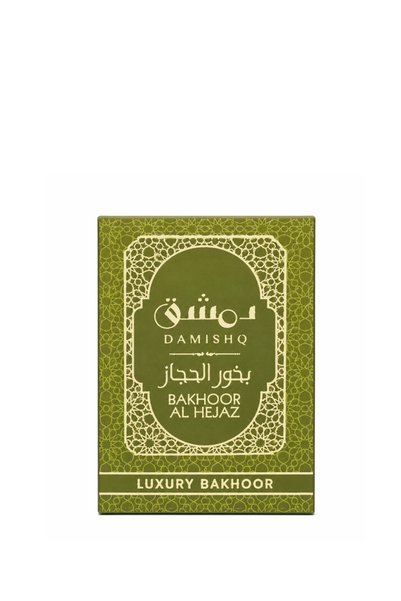 DAMISHQ Al Hejaz Premium Arabic Bakhoor Incense 40g – 9 Pieces