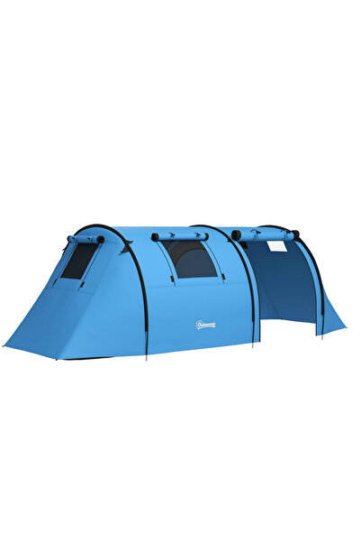 Generic Brand Cort de camping pentru 3-4 persoane – Stabil și impermeabil; Di...