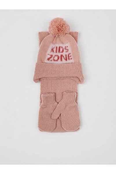 Fonem Fo 5196 Zone 3-Piece Scarf Beanie Glove Set