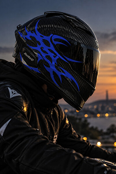 Banxtre Ultra tribal v2 gothic sticker for helmet and motorcycle (1 piece)