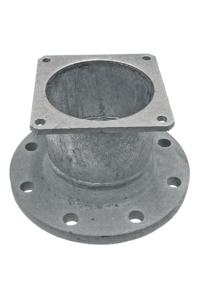 Granit Flanșă - adaptor 162 mm 240 mm 6 țoli DN150 pentru cisternă de nămol 0...