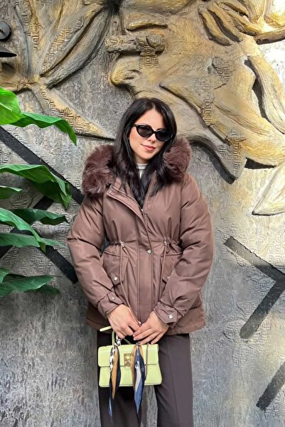 sunfyre Warm Water-Repellent Regular Fit Hooded Italian Coat Model Sun581