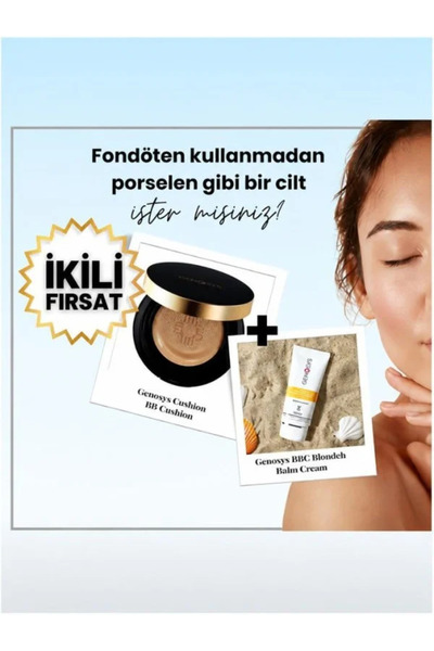 genosys BBC (Blemish Balm Cream) 50 ml + Skin Caring Blemish Balm Cushion / B...