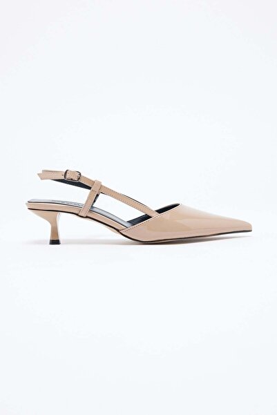 PAULMARK Women's Pointed Toe Short Heeled Shoes