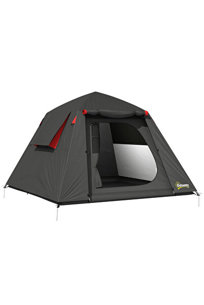 Generic Brand Cort de camping pentru 2 persoane – Cort tip dom impermeabil și...