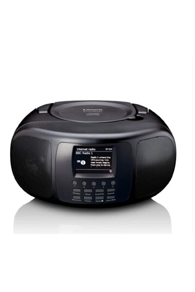 Lenco SCD-6000BK - DAB+/FM, Bluetooth®, CD çalar ve geniş renkli LCD ekranlı ...
