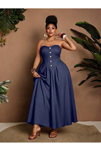 Sheya Rochie maxi, albastru