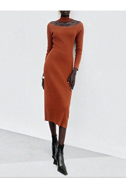 Sheya Rochie midi, maro