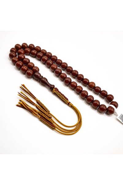 Generic Brand Heated Fatouran Rosary Beads – 45 Pieces, 9.5–11mm Round, 39g