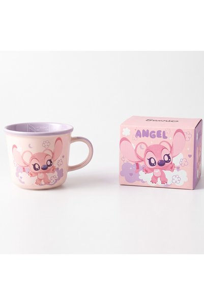 wafra store Disney Ceramic Mug "Stitch" (Stitch / Angel) - 300ml in an Elegan...
