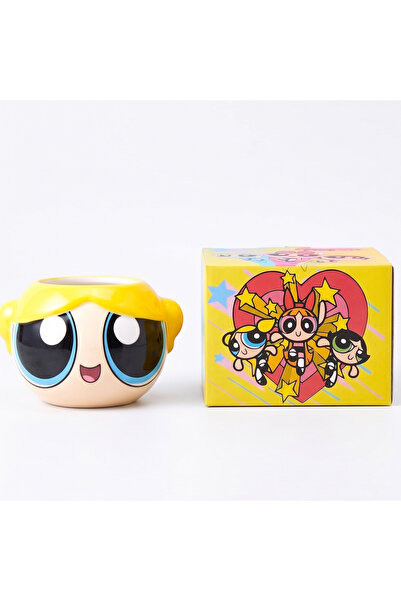 wafra store The Powerpuff Girls 3D Ceramic Mug - 300 ml with Gift Box