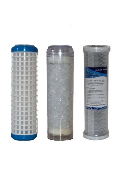 Liberty Binbir Çeşit Daire Bina Sayaç Girişi 10" 3'lü Su Arıtma Ön Filtre Set...