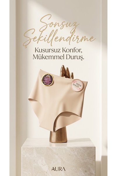 Lazer Kesim Yüksek Bel bikini külot 2'li set(3 farklı renk seçeneği)