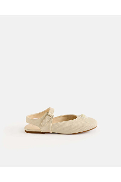 REDTAG Girls Beige Slingback Fisherman Sandals
