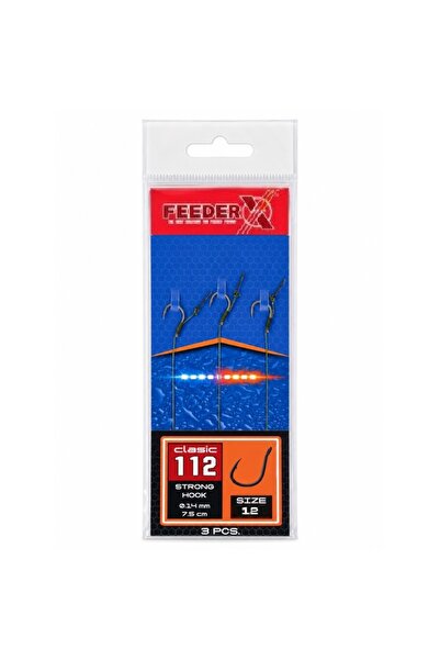 FeederX Carlige legate Seria FX112 Bait Sting, marimea 12