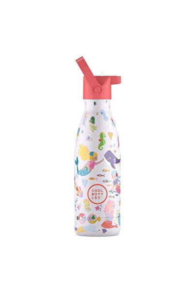 Cool Bottles . Ανοξείδωτο παιδικό παγούρι Γοργόνες 350ml