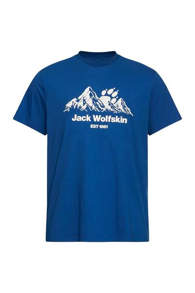 Jack Wolfskin Tricou bărbătesc Carefree SS 2026-Albastru-M