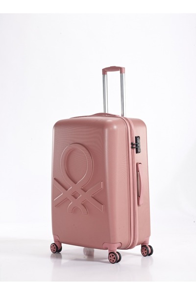 Generic Brand Set of 3 Premium Luggage Trolley, Traveling Bag, Rose Gold