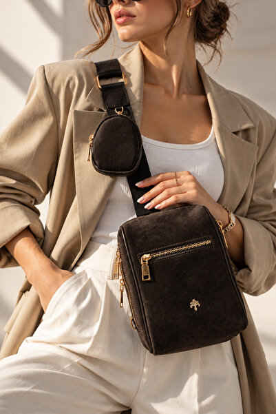 Premium Leather Sling Crossbody Bag