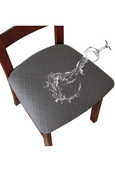 Morvena Picks Set de huse pentru scaune din patru piese: huse detașabile elas...