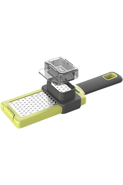 Morvena Picks Set de 2 piese verde, portabil, pentru tocat și mărunțit usturo...