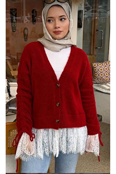Rose Design Boutique NSL DANTEL DETAYLI VİRAL HIRKA