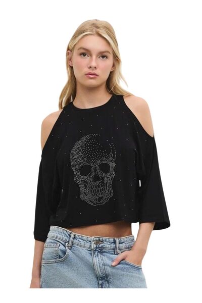 No Matter What Tricou imprimat cu umerii goi