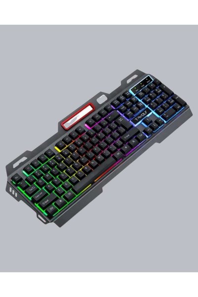 BİN1ÇEŞİT RGB Işıklı Oyuncu Klavye Mouse Seti – Türkçe Q, Ayarlanabilir DPI, Ergonomik ve Dayanıklı Tasarım